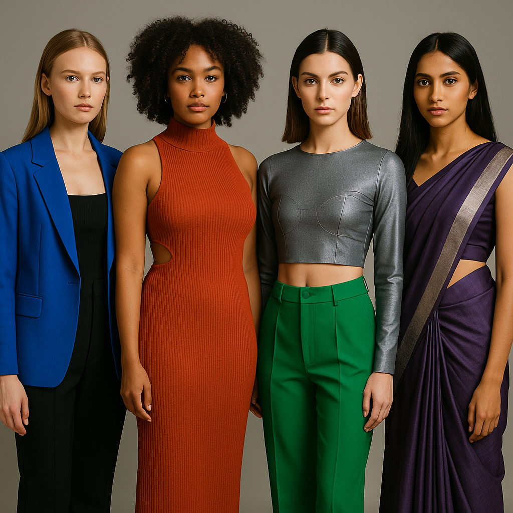 Modern man showcasing complementary fashion style alongside 2025 women’s wear trends – clean, minimal, and fashion-forward look.